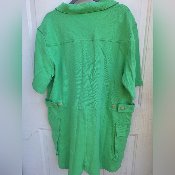 NWT The Greii brand green romper size large - Picture 6 of 8